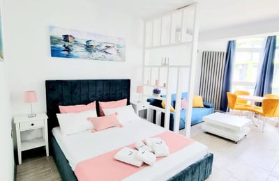 Аренда комфортной студии, 48 м², Мамаия, Констанца, Румыния